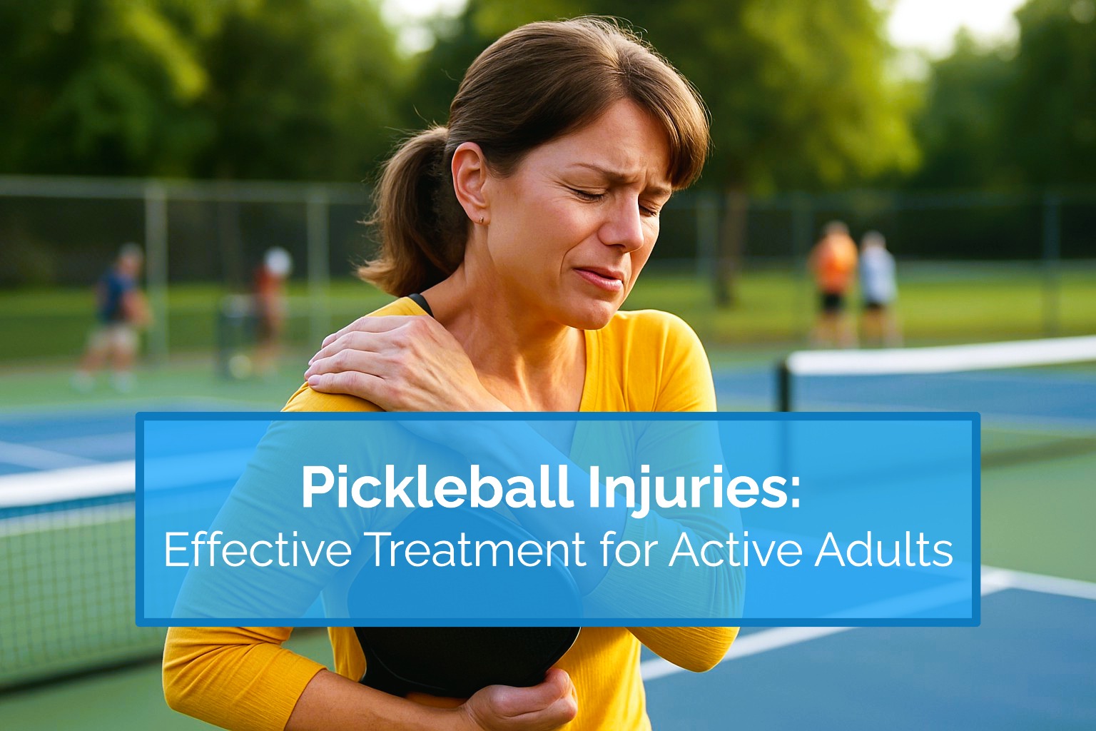 Pickleball Injuries Effective Treatment for Active Adults